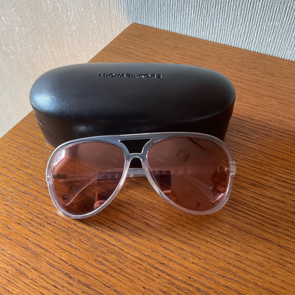 RARE- Michael Kors Aviator Sunglasses with studs details